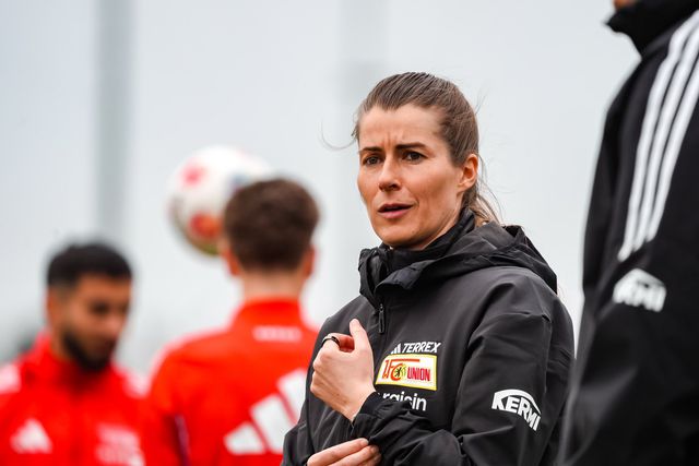 Marie-Louise Eta- treinadora principal do Union Berlim.
FOTO: Site oficial do clube