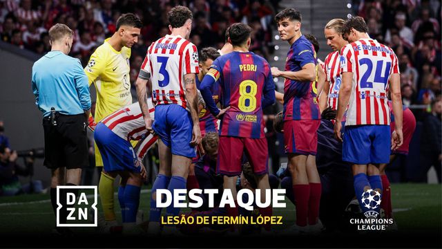 Fermín choca com Musso, fica a sangrar e a imagem é arrepiante