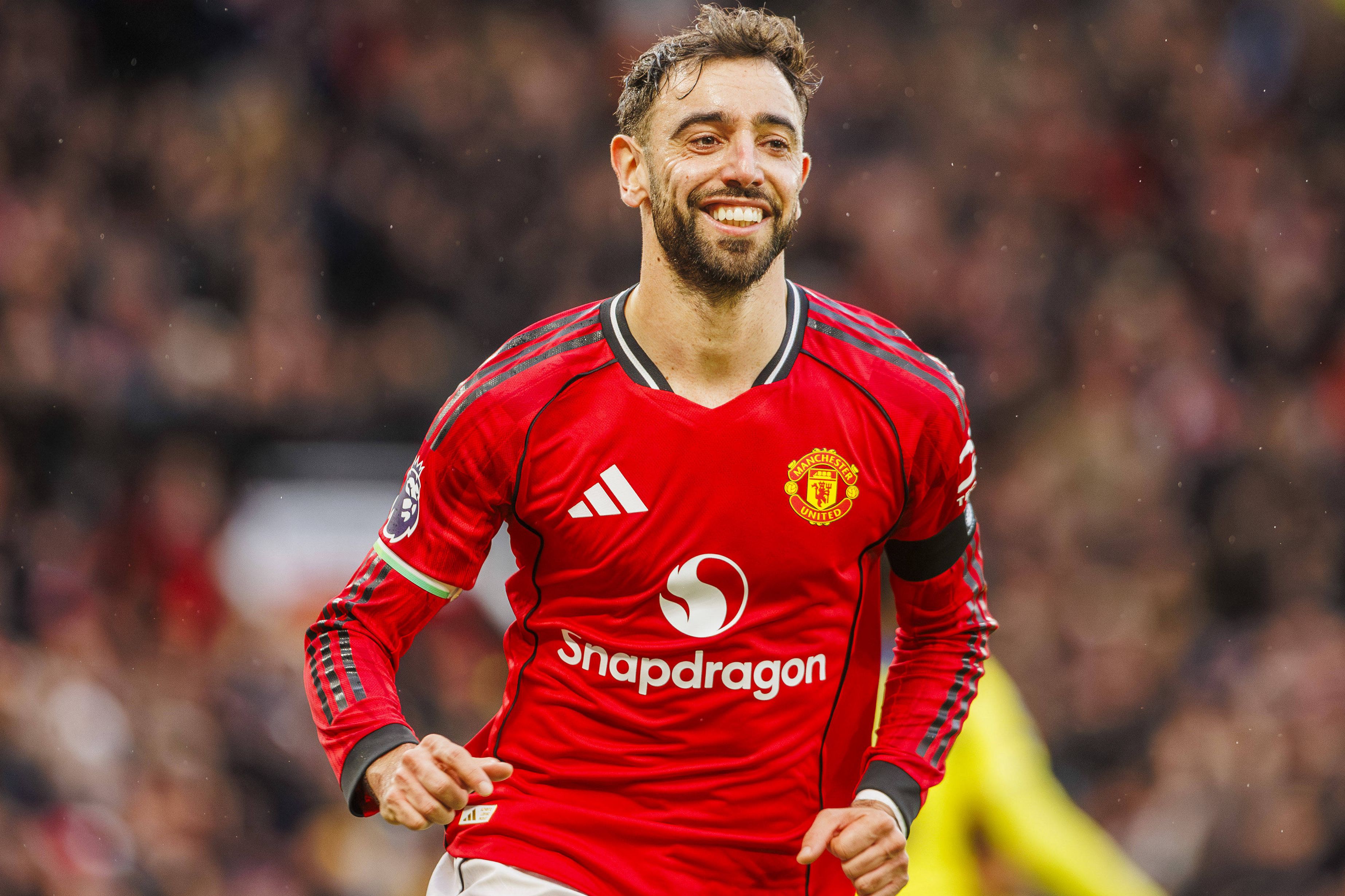 Bruno Fernandes, capitão do Manchester United