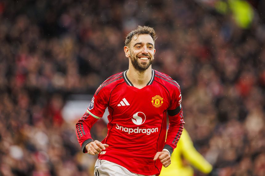 Bruno Fernandes, capitão do Manchester United (IMAGO)