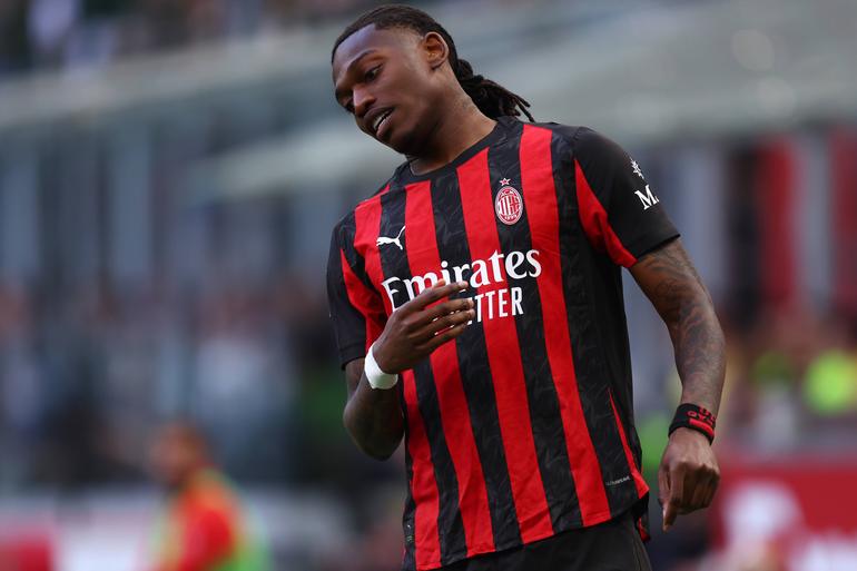 Rafael Leão, estrela do Milan