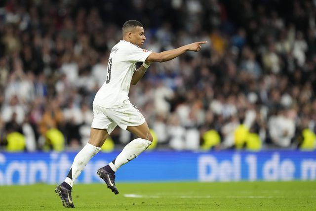 Mbappé marcou o primeiro golo do Real Madrid (Foto: IMAGO)