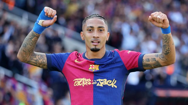 Raphinha, extremo do Barcelona