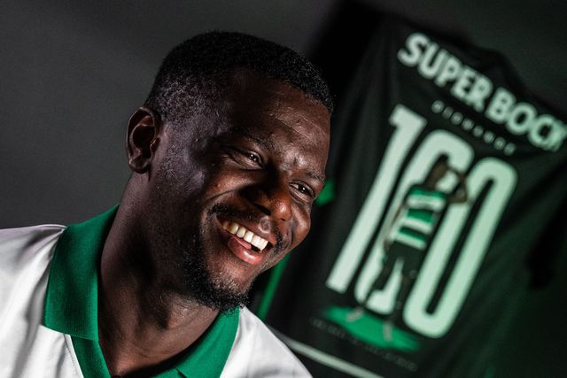 Diomande alcançou a centena de jogos de leão ao peito no último jogo, contra o Benfica