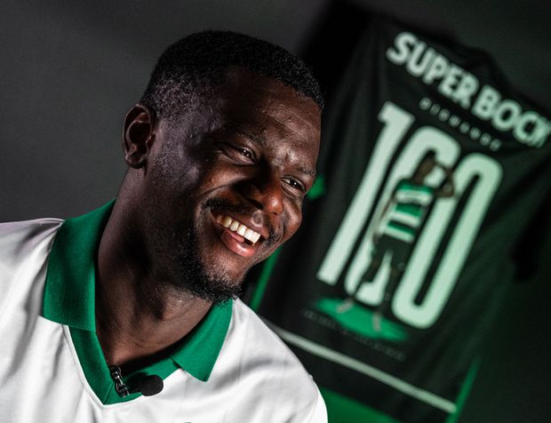 Diomande alcançou a centena de jogos de leão ao peito no último jogo, contra o Benfica