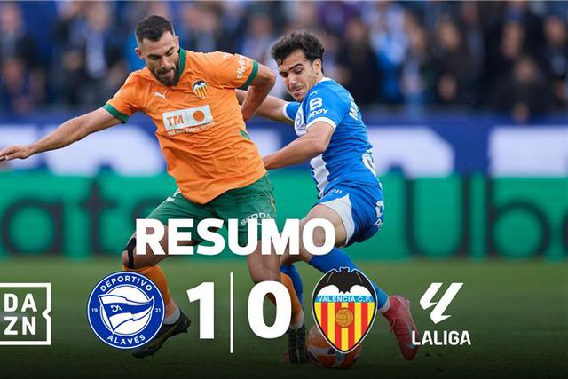VÍDEO: Alavés vence e condena Fábio Silva e Essugo à descida (resumo)