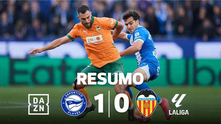 VÍDEO: Alavés vence e condena Fábio Silva e Essugo à descida (resumo)