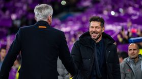 A emotiva mensagem de Simeone a Ancelotti