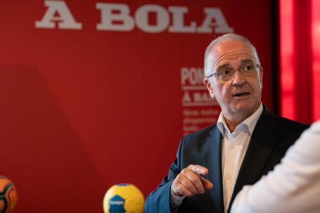Miguel Laranjeiro, presidente da Federação Portuguesa de Andebol
