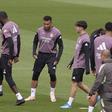 Mbappé de regresso aos treinos do Real Madrid