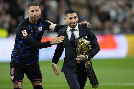 Sergio Ramos e o amigo Ilia Topruia (IMAGO)