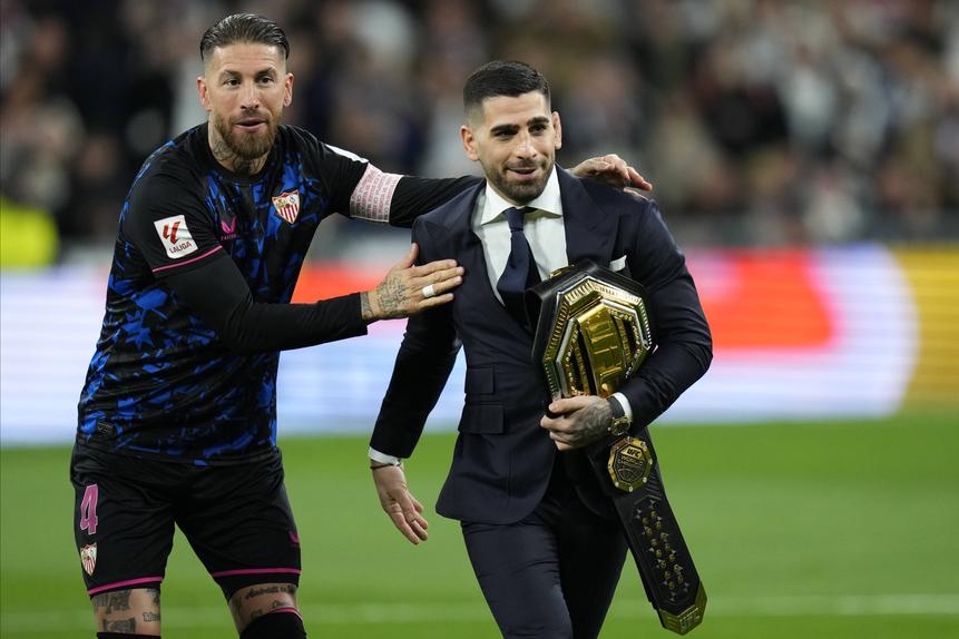 Sergio Ramos e o amigo Ilia Topruia (IMAGO)