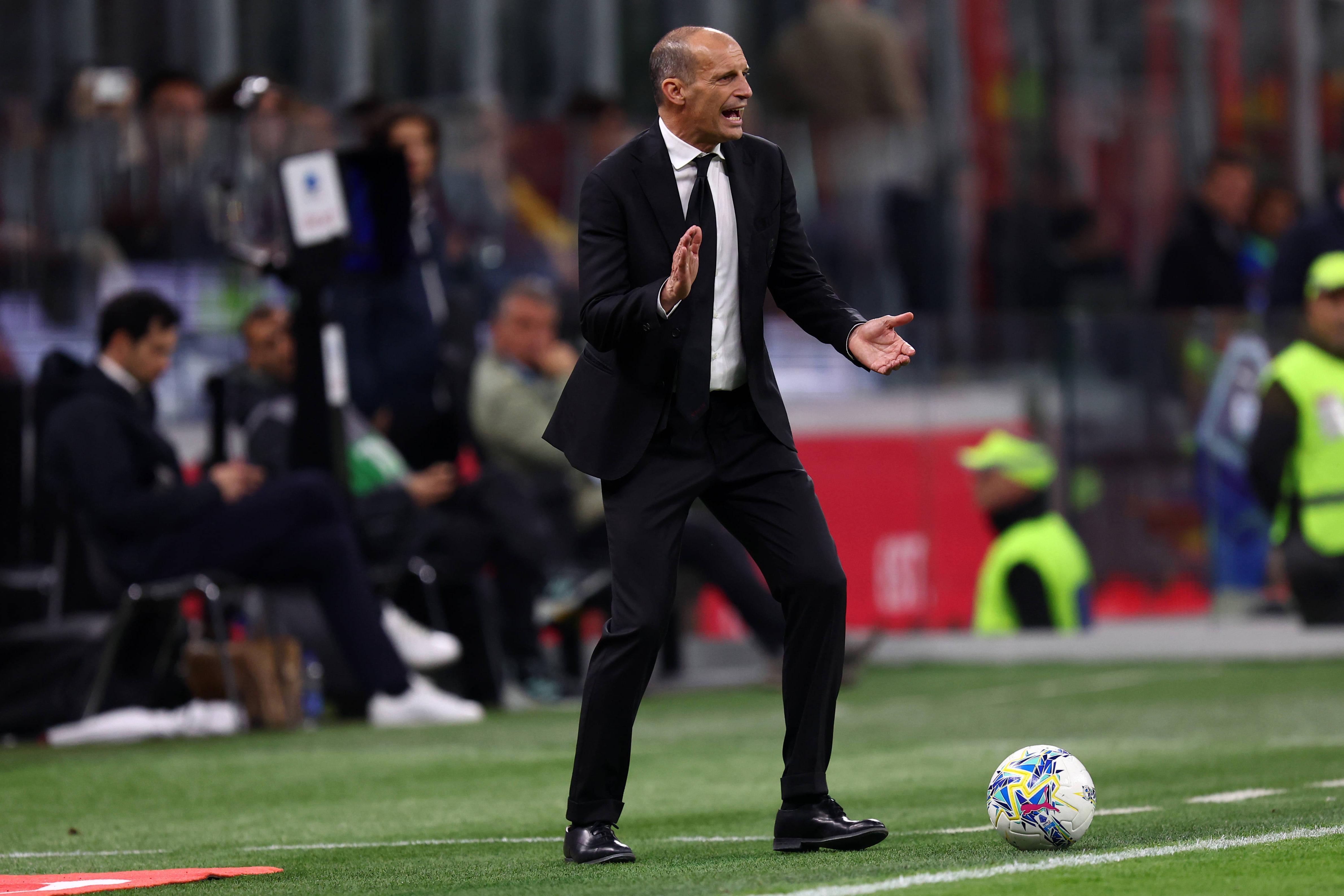 Allegri, treinador do Milan