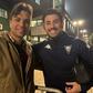 Gabriel foi desenvolvendo proximidade com os jogadores do Estoril, caso de Pizzi, que se vai despedir do futebol no jogo com o Benfica - Foto: D.R.