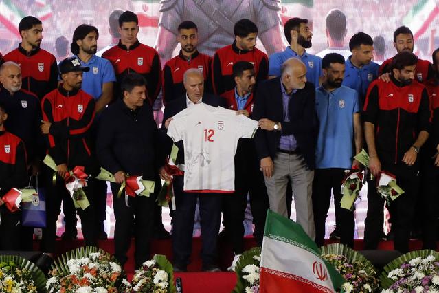 Irão apresentou camisola para o Mundial. Foto IMAGO