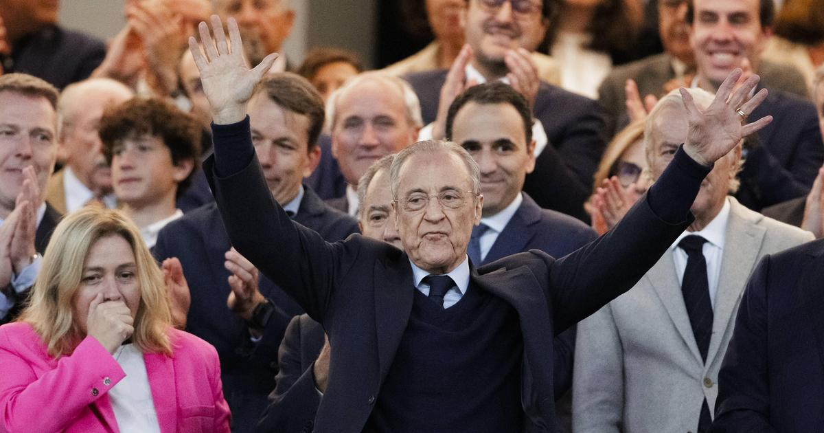 Segurança no Bernabéu remove tarjas dirigidas a Florentino Pérez
