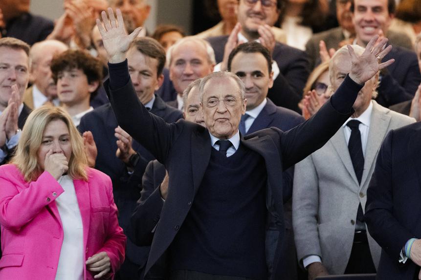 Florentino Pérez, presidente do Real Madrid (IMAGO)