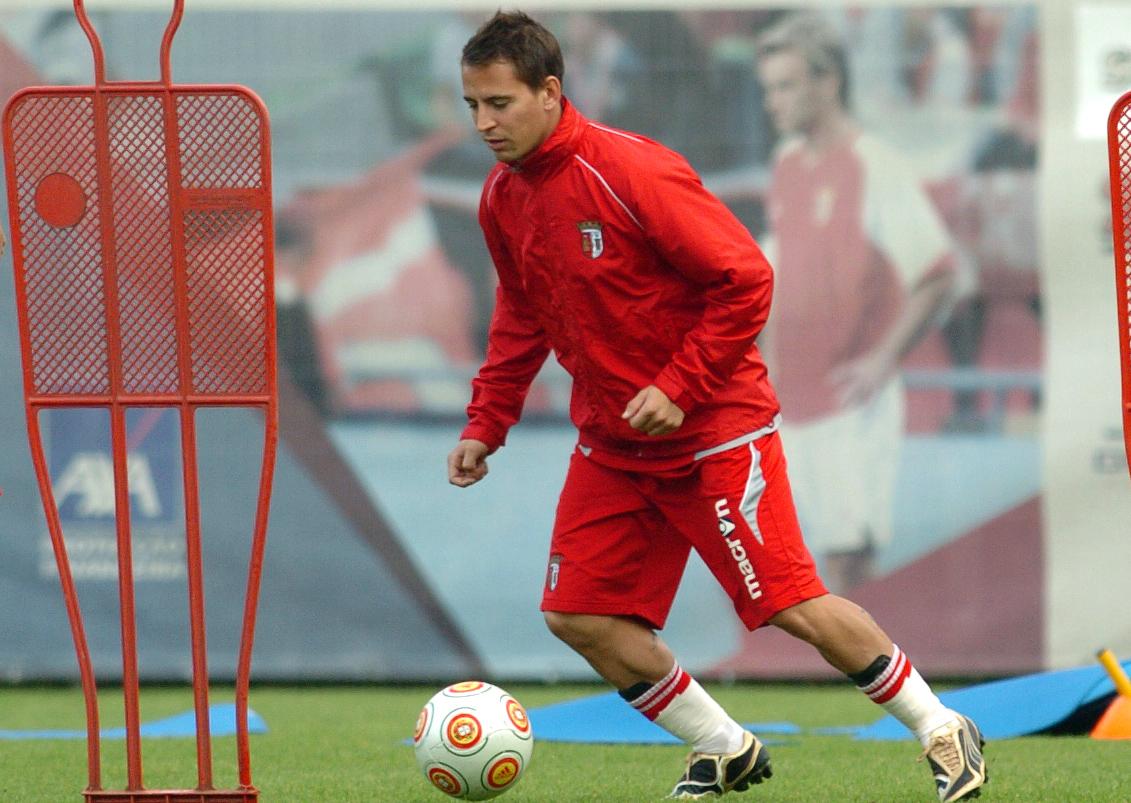 João Pereira disputou 95 partidas pelo SC Braga em dois anos e meio, entre 2007 e 2010.