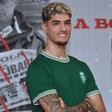 Diogo Santos está na equipa principal do Sporting desde a temporada 2020/21. Foto: Miguel Nunes