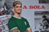 Diogo Santos está na equipa principal do Sporting desde a temporada 2020/21. Foto: Miguel Nunes