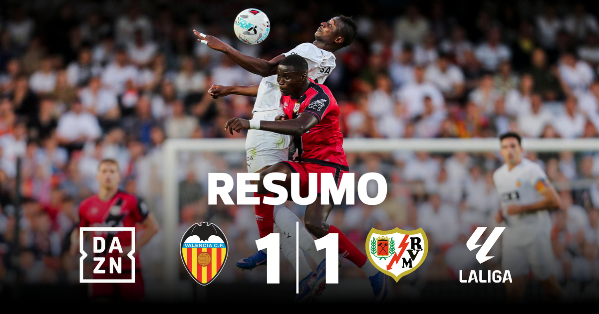 Ai que nervos! Empate não serviu Valência nem Rayo Vallecano (resumo)
