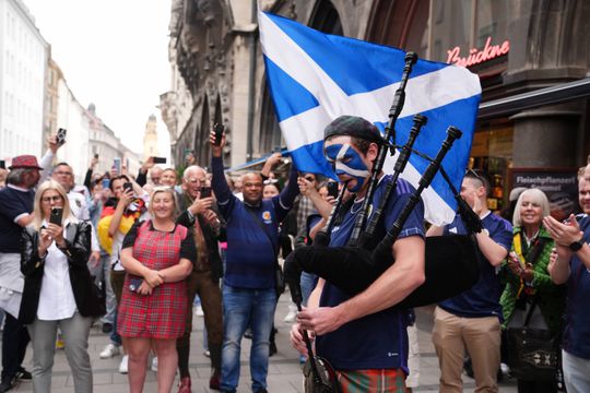 Fotogaleria: Escoceses invadem Munique para abrir a festa do Euro 2024