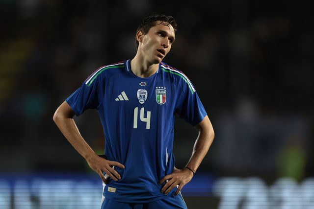 Federico Chiesa no amigável frente à Bosnia Hezergovina, que resultou em vitória (Imago)