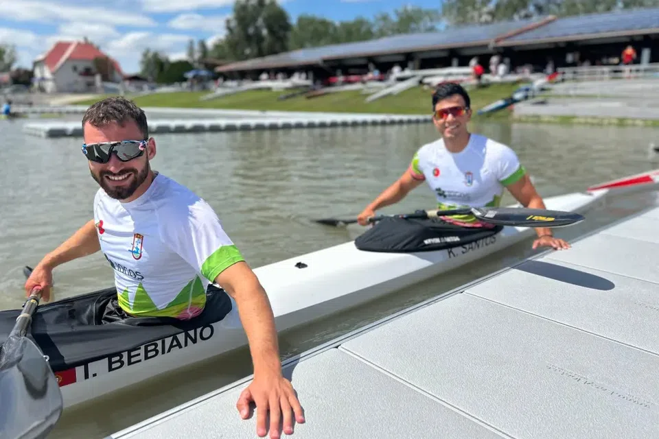 Europeus: Iago Bebiano e Kevin Santos conquistam ouro em K2 200 metros