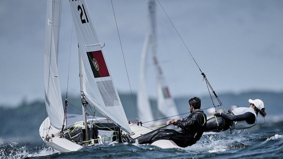 Diogo Costa e Carolina João (foto: 470 Olympic Sailing)