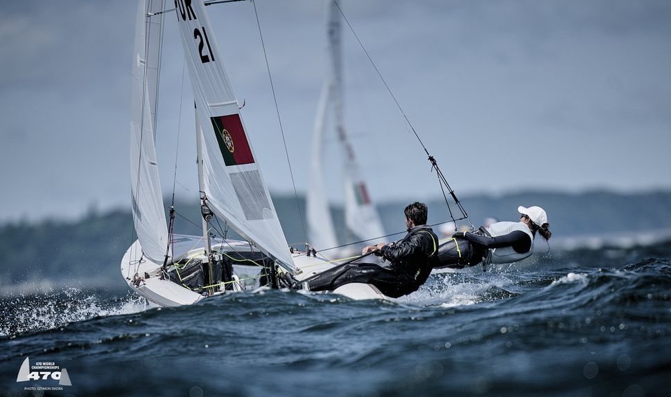Diogo Costa e Carolina João (foto: 470 Olympic Sailing)