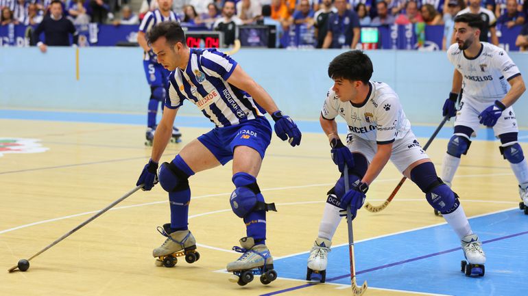 FC Porto entra a vencer na final do campeonato de hóquei em patins