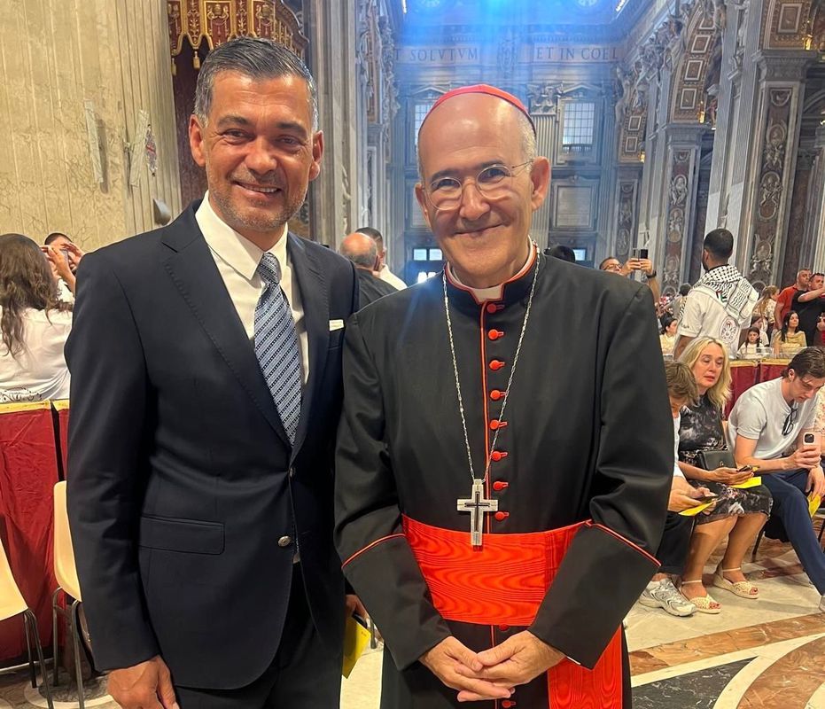 Sérgio Conceição recebido pelo Papa Leão XIV: «Sinto-me verdadeiramente lisonjeado»
