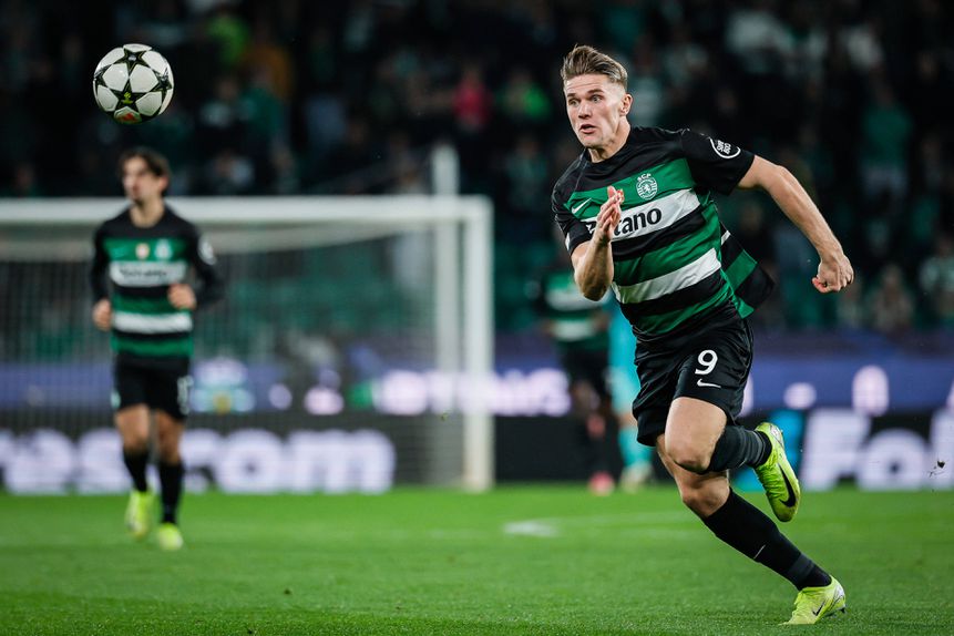 Gyokeres ao serviço do Sporting