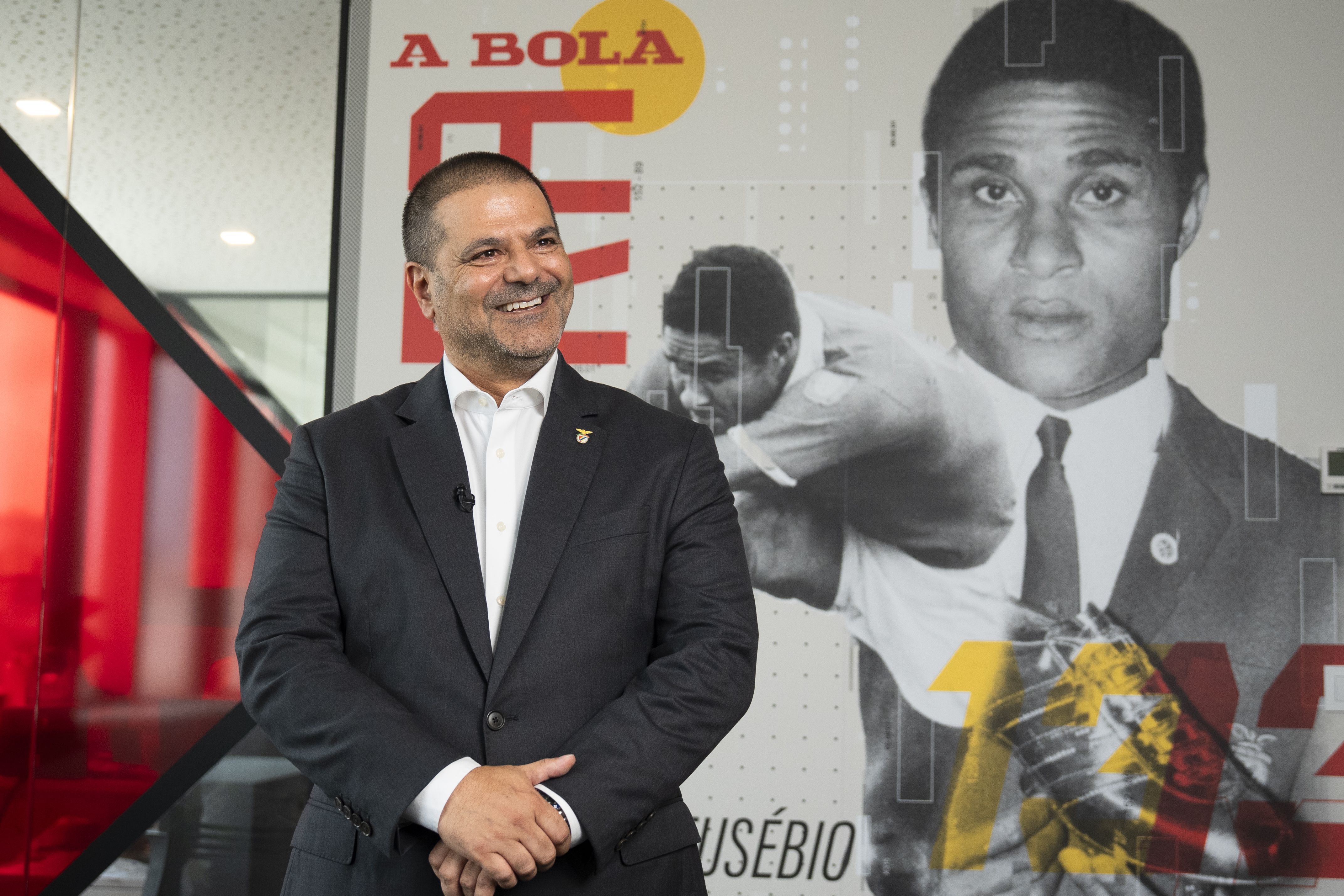Cristóvão Carvalho, candidato à presidência do Benfica (Foto: Breno Barison)