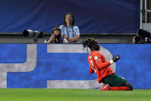 Euro sub-21: Portugal goleia Polónia e é líder no grupo C