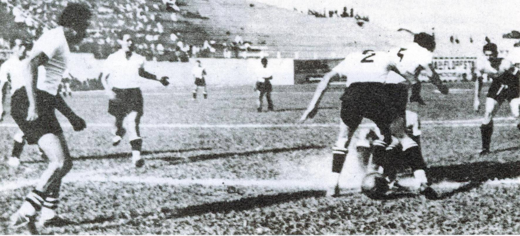 Uruguai 8-0 Bolívia em 1950 - Foto: Imago