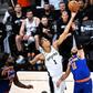 Wembanyama frente a Jalen Brunson