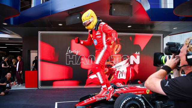 Lewis Hamilton em Barcelona