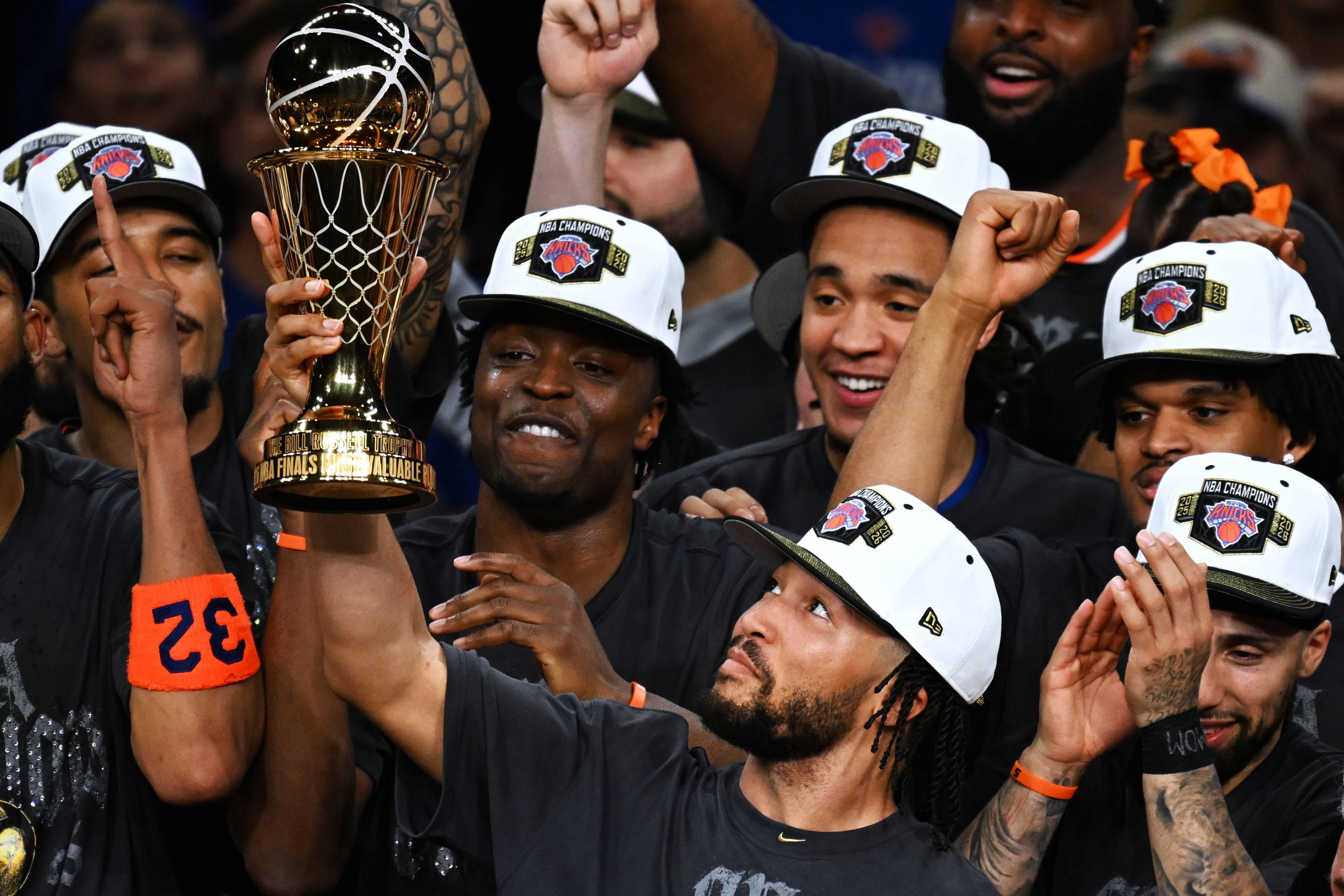 Knicks campeões da NBA e Nova Iorque ao rubro