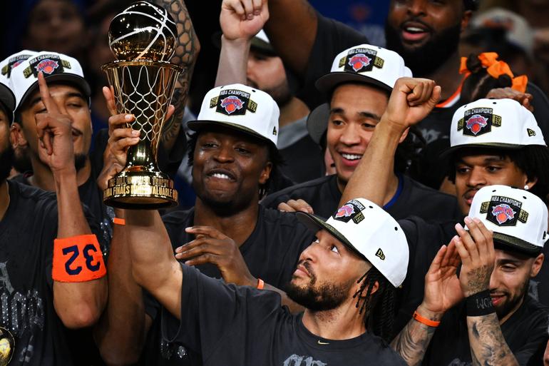 Knicks campeões da NBA e Nova Iorque ao rubro