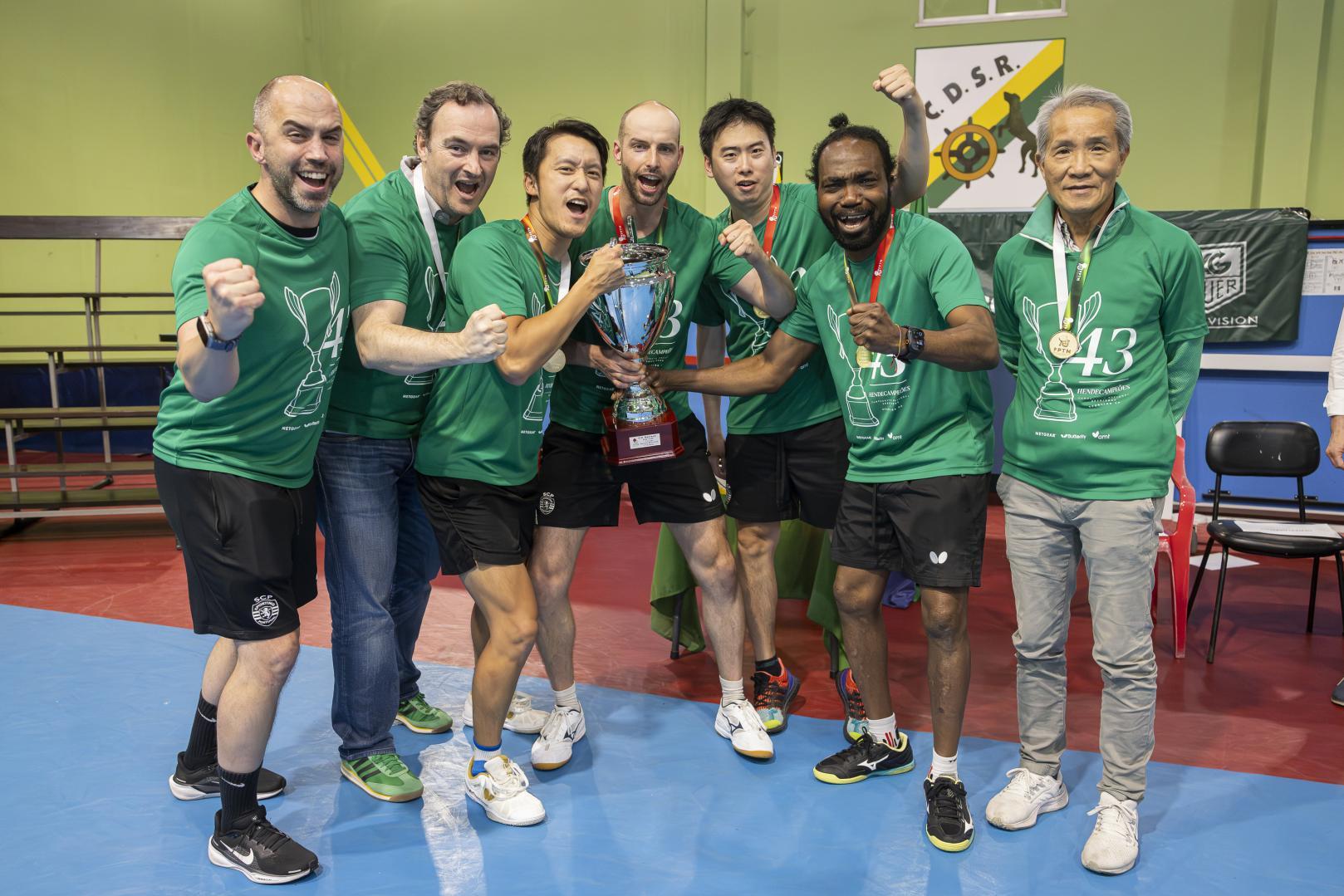 Sporting é hendecacampeões nacionais de ténis de mesa masculino - Foto: Sporting CP