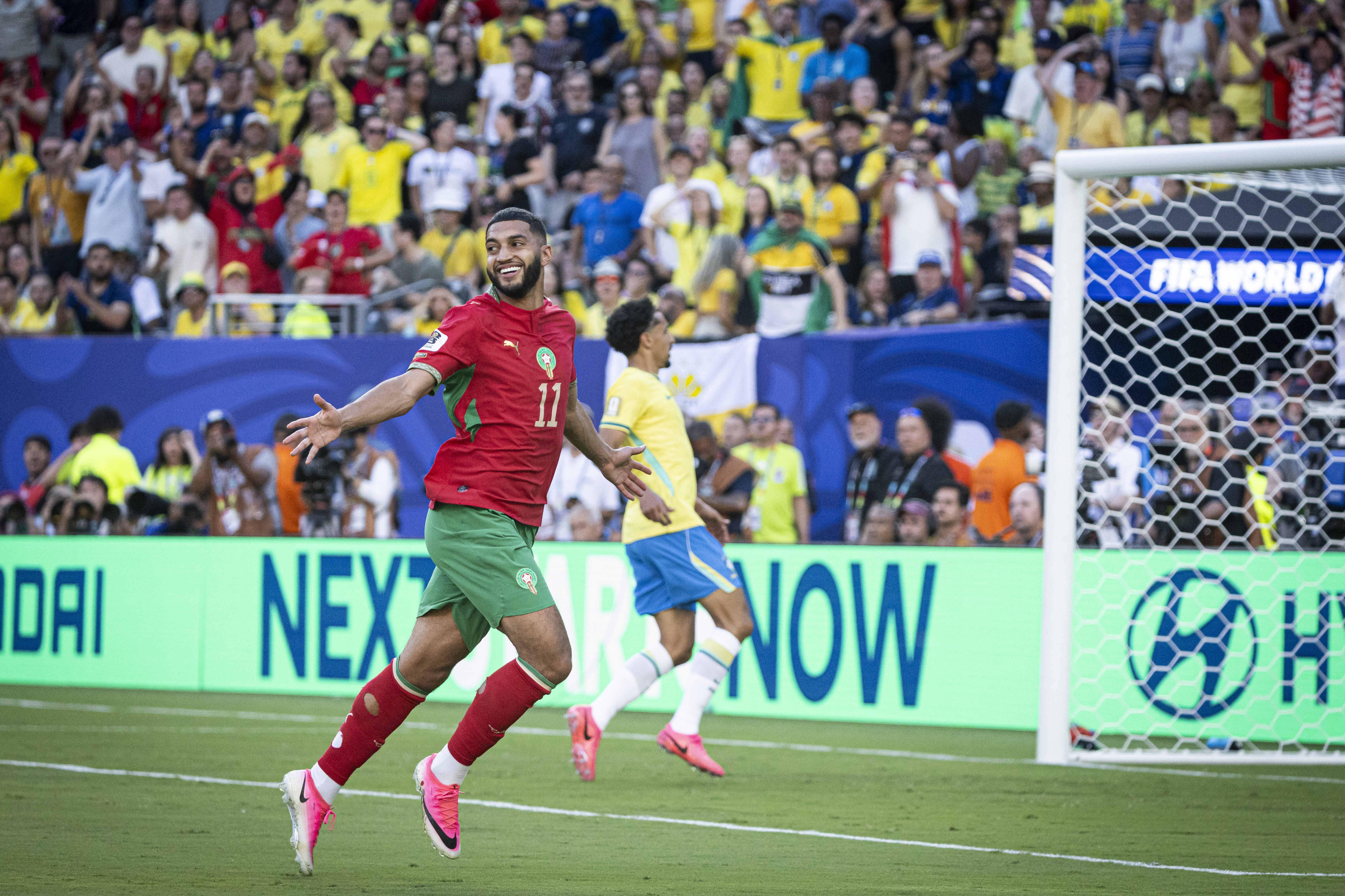 Ismael Saibari, autor do golo frente ao Brasil, nasceu na cidade espanhola de Terrassa - Foto: IMAGO