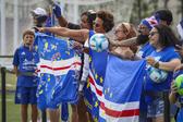 Adeptos cabo-verdianos em Tampa Bay, onde a seleção liderada por Bubista se encontra a trabalhar - Foto: IMAGO
