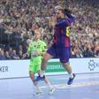 Luís Frade campeão da Europa com o Barcelona