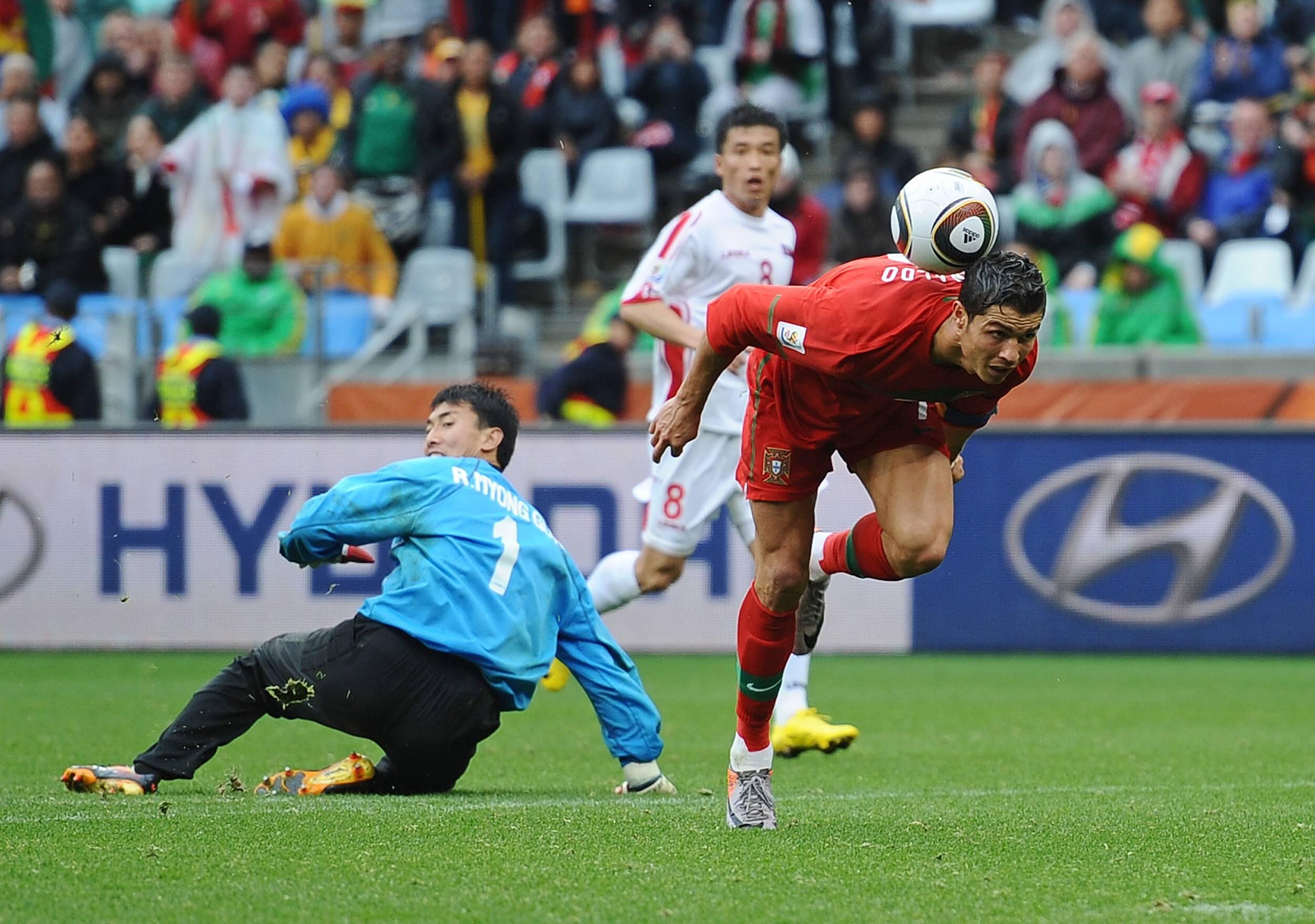 Portugal 7-0 Coreia do Norte em 2010