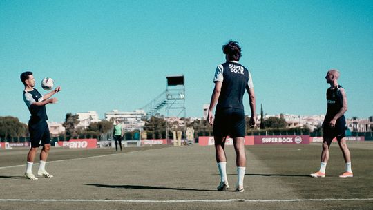 Sporting cumpriu primeiro treino em Lagos