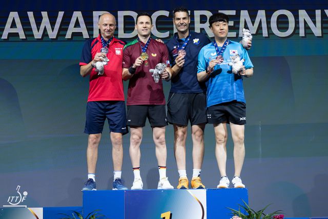 João Monteiro campeão do Mundo de Masters