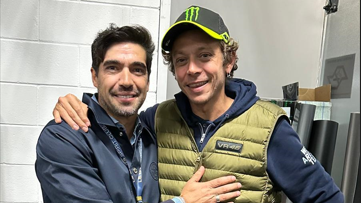 Abel Ferreira e Valentino Rossi juntos em Interlagos (fotos)