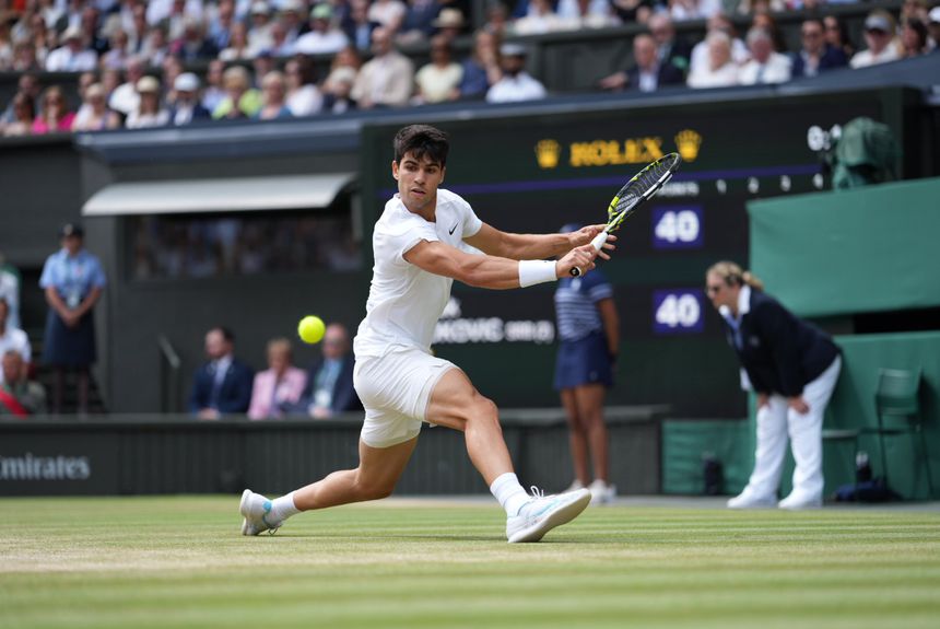 Alcaraz na liderança em Wimbledon (Wimbledon)