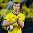 Alexander Sorloth na rota da Roma